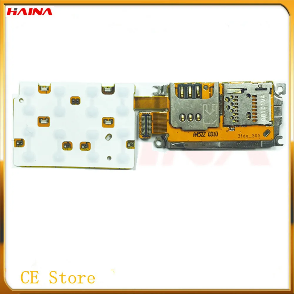 Гибкий кабель для считывания клавиатуры nokia SIM micro SD с держателем поддержкой карты