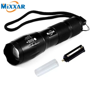 Светодиодные фонарики ZK20 18650 лм, мощный светодиодный фонарик, фонарик для аккумулятора, лазерная ручка, военный фонафонарь