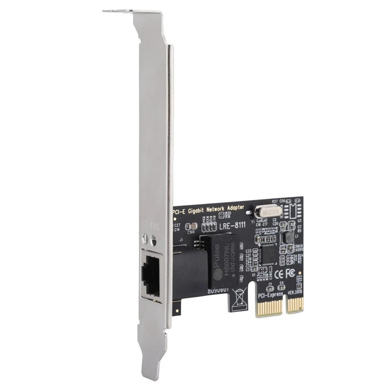 Rtl8111G Pcie гигабитный Ethernet Pci Express Внутренний сетевой адаптер Rj45 совместимый E X1/X4/X8/X16