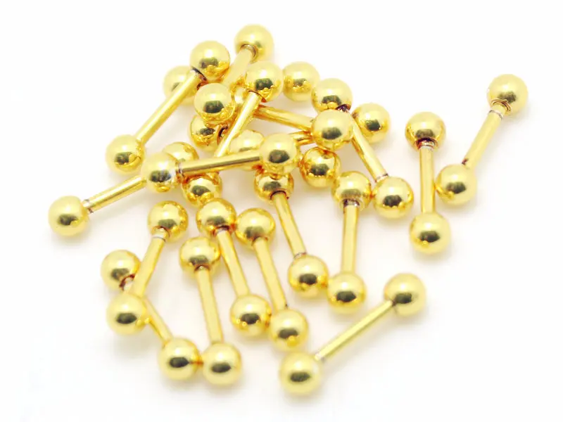 10 шт. серьги гвоздики из нержавеющей стали 3 мм|3mm balls|stud piercingpiercing jewelry |