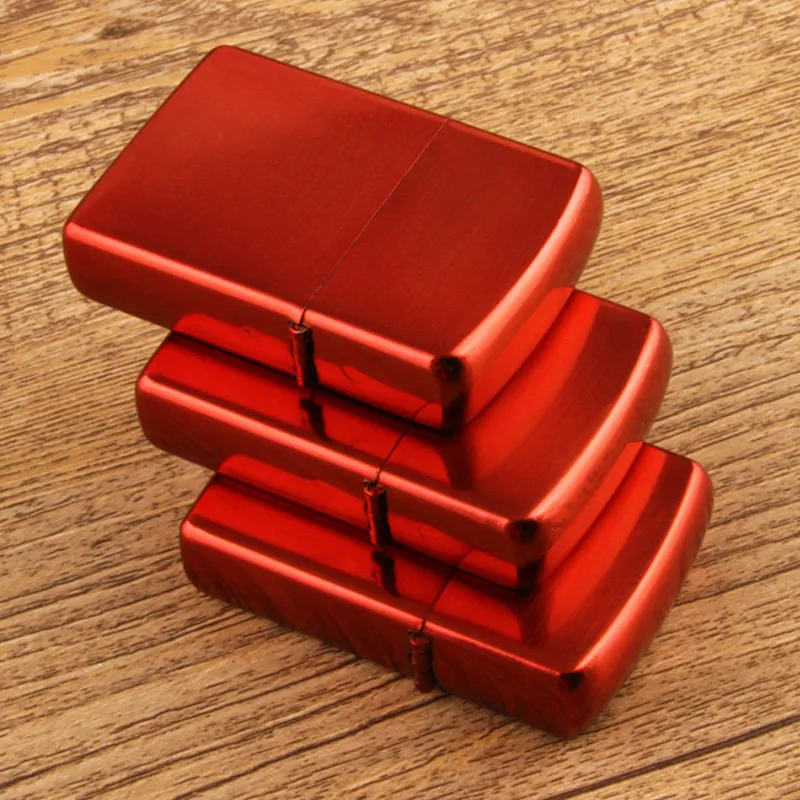 101hongbing SanQiao red ice kerosene lighter open flame classic customized wholesale | Дом и сад