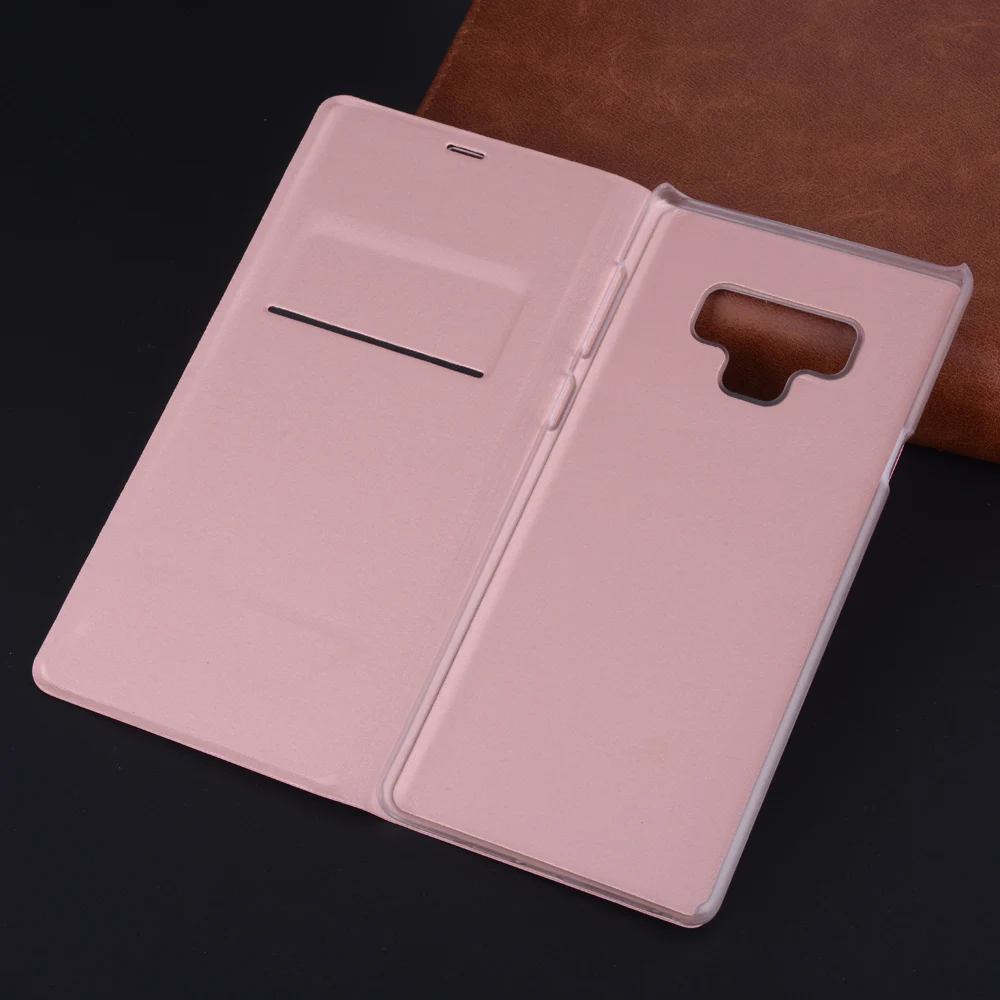 Роскошный кожаный флип-чехол для samsung Galaxy Note 9 SM N960 Чехол-бумажник С слот для карт для samsung Note9, SM-N960F, противоударный чехол
