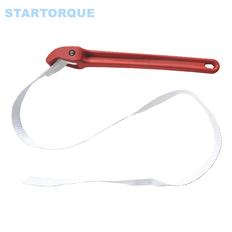 Регулируемый метрический ремень STARTORQUE 12 дюймов с нескользящим холщовым ремешком