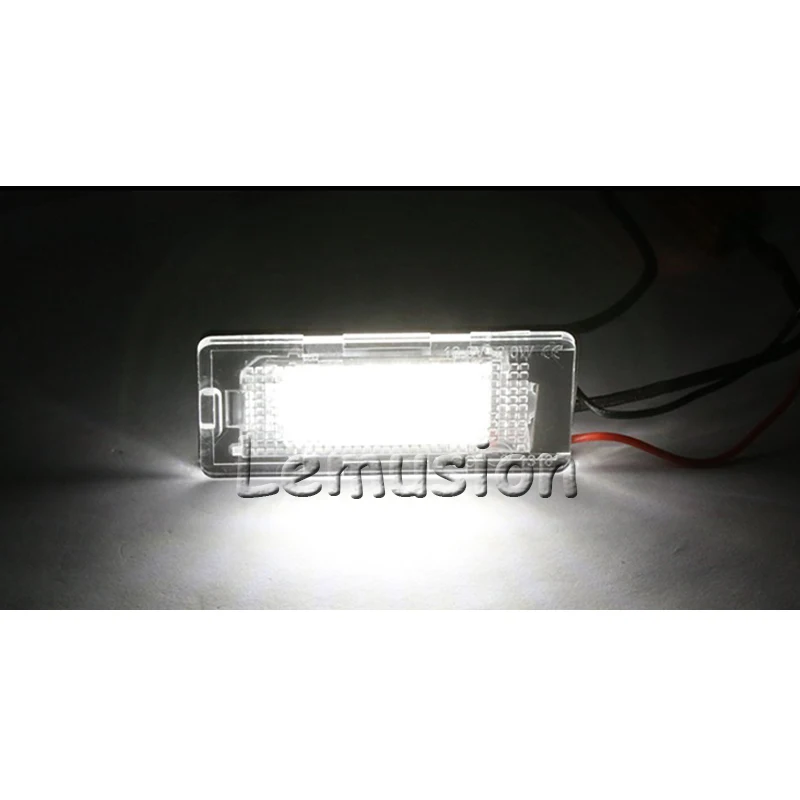 1 пара Автомобильный светодиодный номерной знак светильник 12V SMD СВЕТОДИОДНЫЙ
