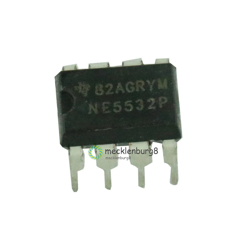10 шт. NE5532P NE5532 DIP 8 DIP8 двойной низкий уровень шума op amp TI IC|Запасные части| |