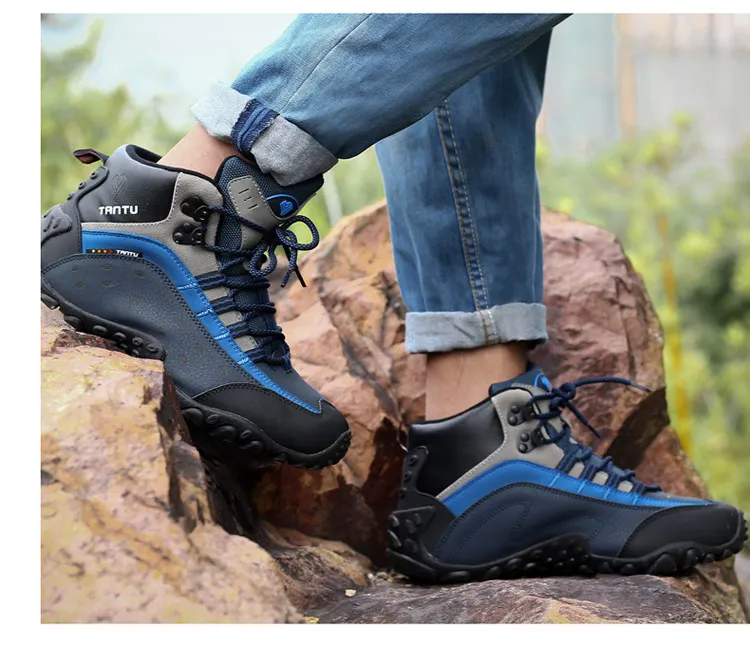 Men's Sports Shoes men Sneakers Male Outdoor Adventure Sports Hiking Shoes Men Walking Shoes autumn Hiking boots Male