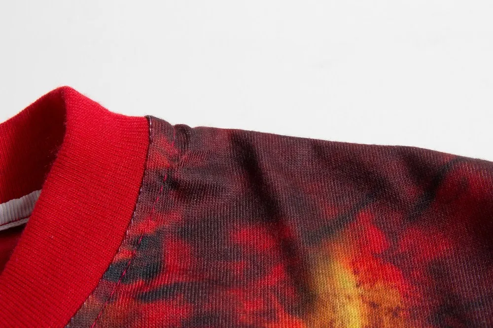 Японская манга фотосессия для мальчиков детские Мультяшные футболки летняя