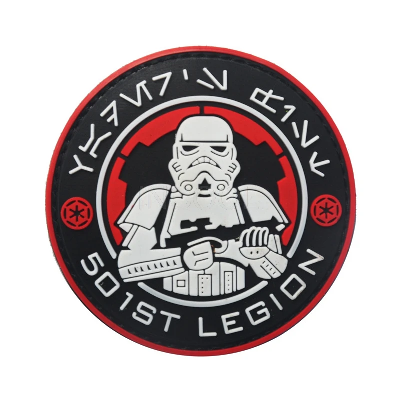 3D ПВХ патч солдатский военный Американский армейский Тактический эмблема значки