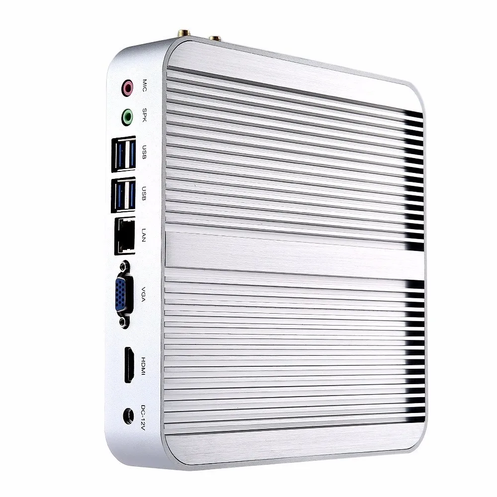 Hystou FMP03 безвентиляторный мини ПК Core i5 4250U Intel HM86 Express с HDMI VGA Выход Smart ТВ коробка