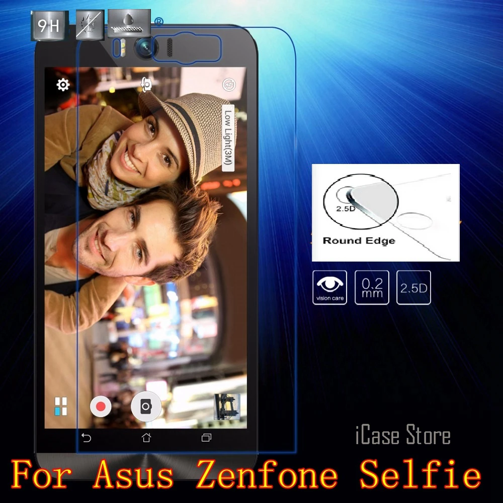ZD551KL протектор из закаленного стекла для Asus Zenfone Selfie ZD551 KL ZD 551 551KL фотографии экран