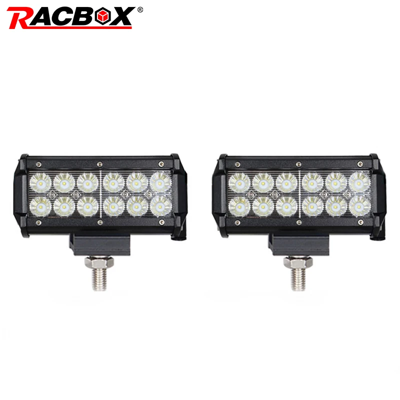 4 'ƍ'' 12 'ཎ 36 72W фары Противотуманные 12V 24V внедорожный светодиодный