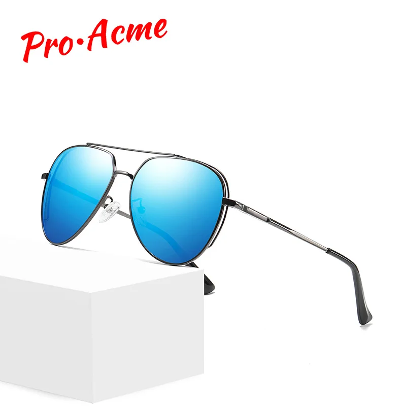 Pro Acme фирменный дизайн классические поляризационные солнцезащитные очки мужские