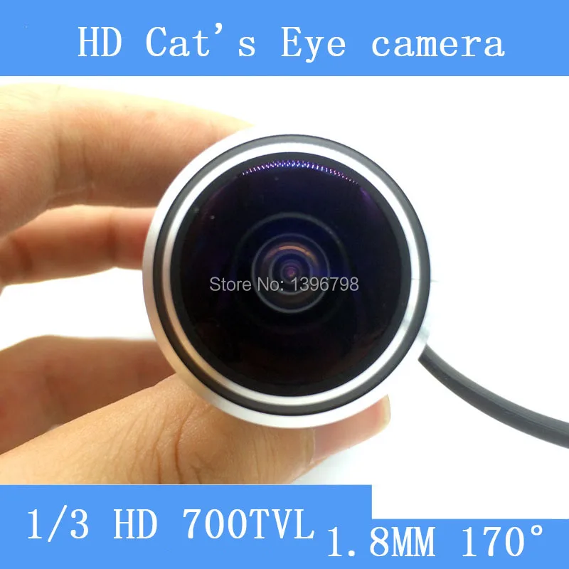 Мини камера видеонаблюдения кошачий глаз 170 дюйма 700TVL 5 Мп|door opener|door eye hole cameracamera