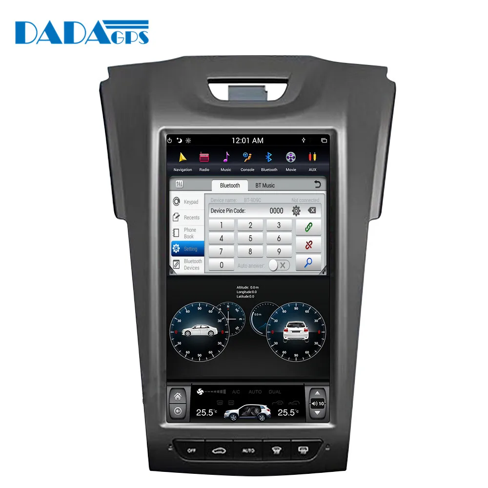 11 8 &quotТесла стиль Android автомобильный мультимедийный радио плеер для Chevrolet S10 ISUZU D