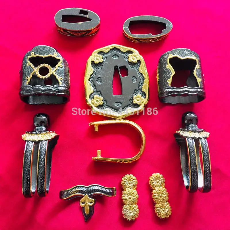 Набор Высокого Качества Kirsite Guard Tsuba для японского военного меча катана фурнитура
