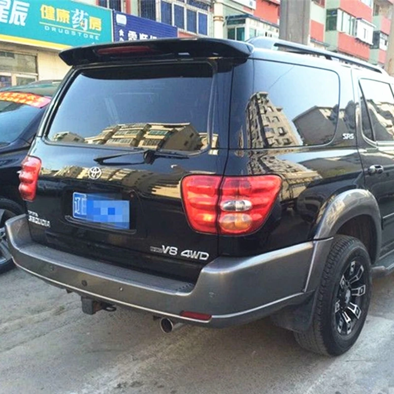 Спойлер для Toyota Sequoia спойлер из АБС материала заднего крыла автомобиля 2001