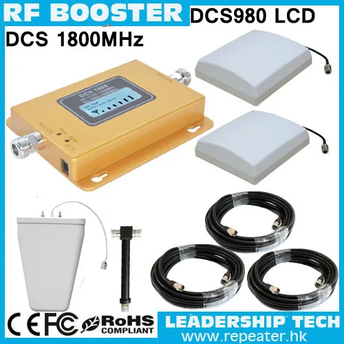 Крышка 600M2 DCS980 GSM 1800MHZ 1 ватт 27dbm 75db сотовый телефон/повторитель сигнала для