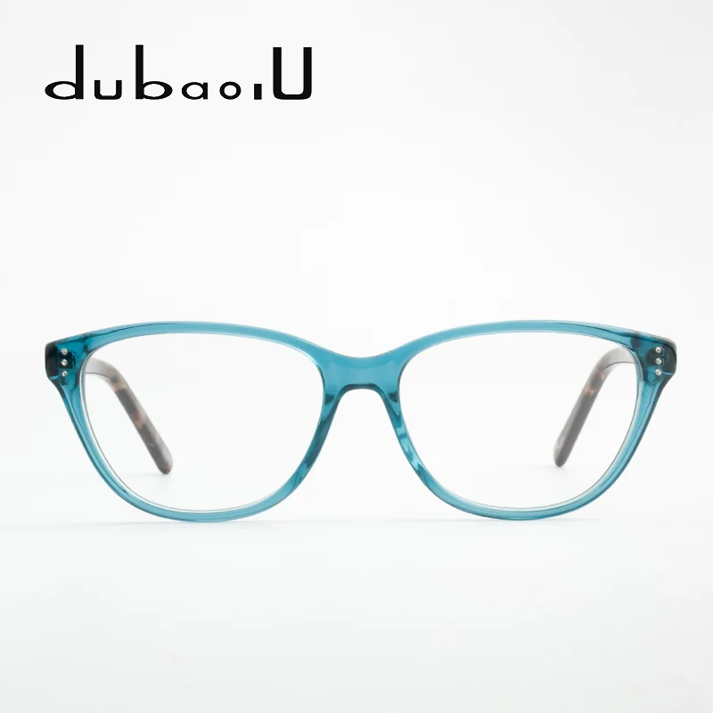 Ацетатные женские очки в оправе винтажные Модные оптические со стразами по