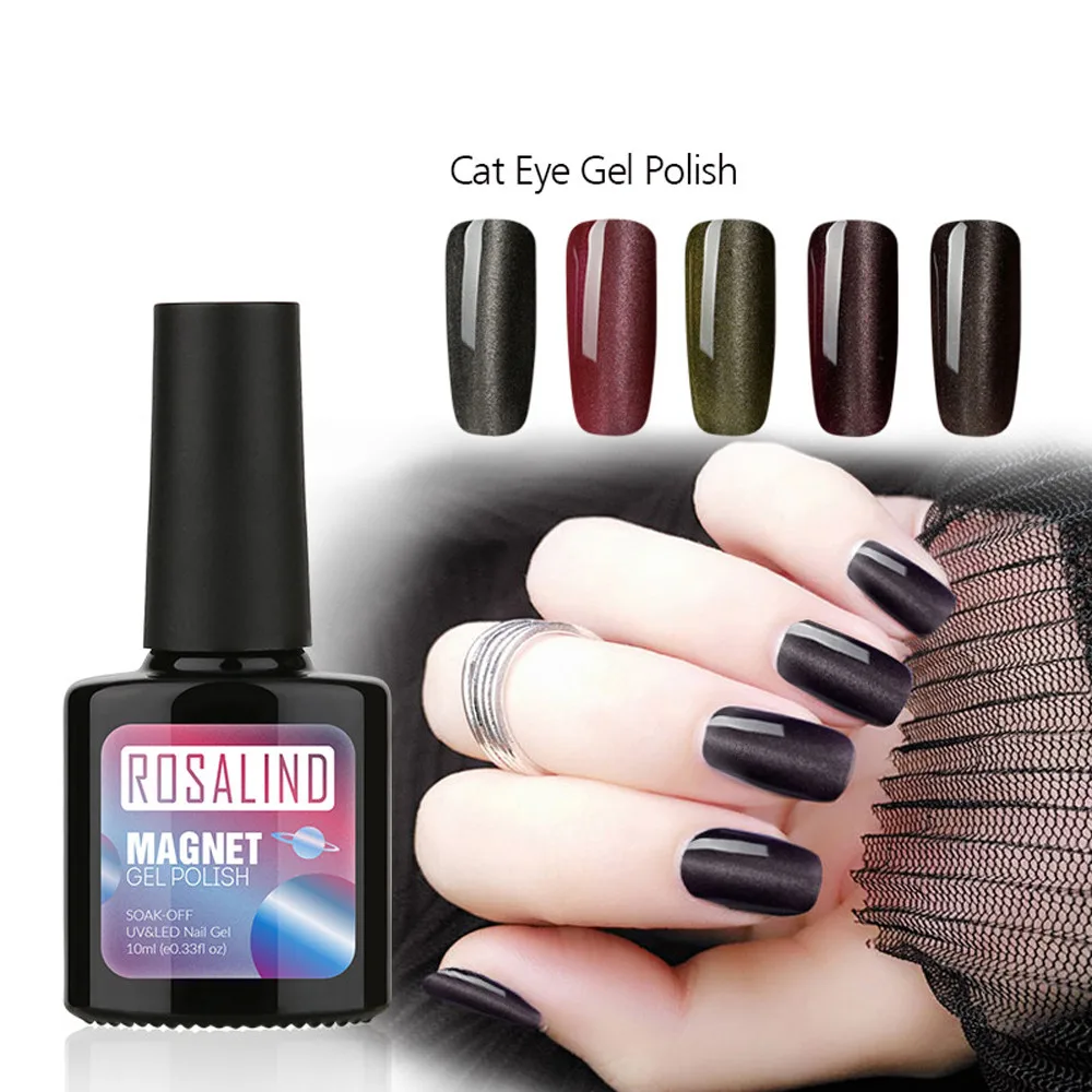 ROSALIND Гель лак для ногтей хамелео УФ светодиодный отмачиваемый гель дизайна vernis