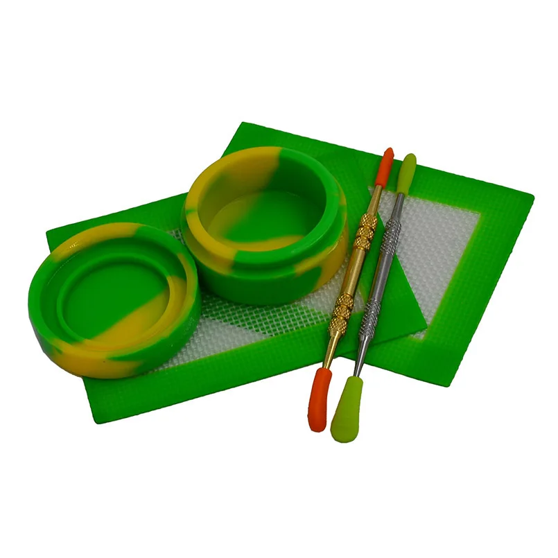 Антипригарным 22 мл силиконовый Гладкий масло концентрат контейнер с мазком