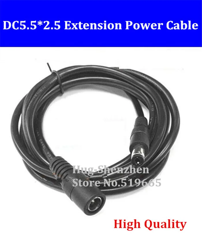 Удлинительный кабель для ноутбука 1 5/3/5 м 18awg 19 в 12 В 5 5*2 мм|power extension cable|extension
