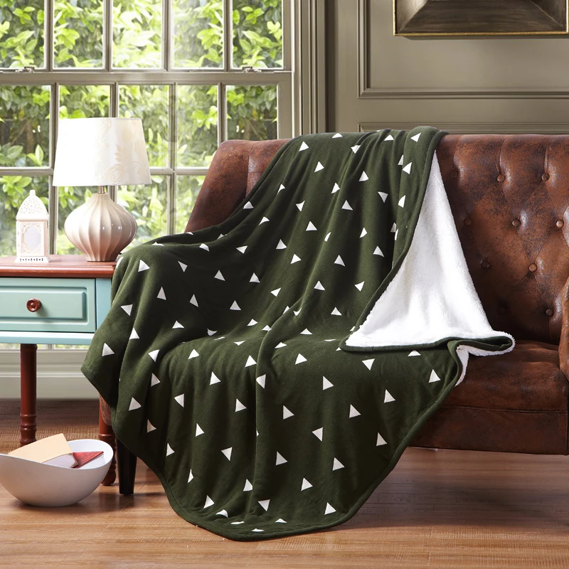 2016 одеяла трикотажные композитный ковер американский английский овечья шерсть