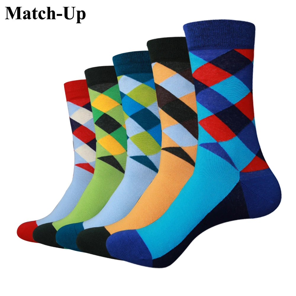 Парные мужские носки из чесаного хлопка 5 парт|combed cotton socks|cotton sockssocks funny |
