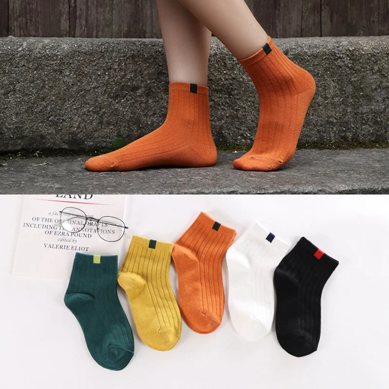 5 пар/партия женские хлопковые носки без коробки|socks no shows|socks 5lot lot |