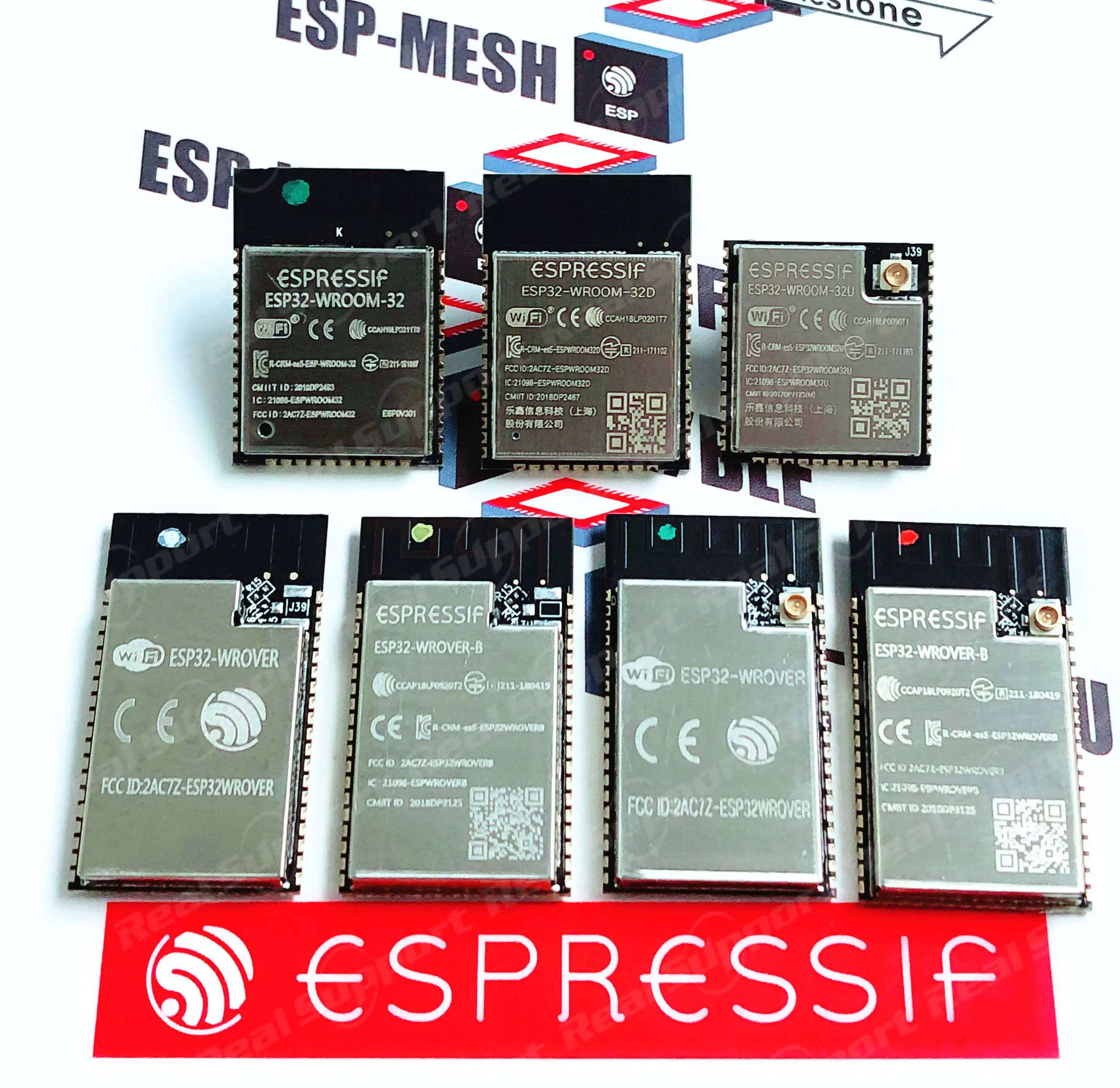 ESP32 WROOM 32 32D 32U 32E 32UE WROVER I IB B E IE Module Espressif Original|Запасные части| |
