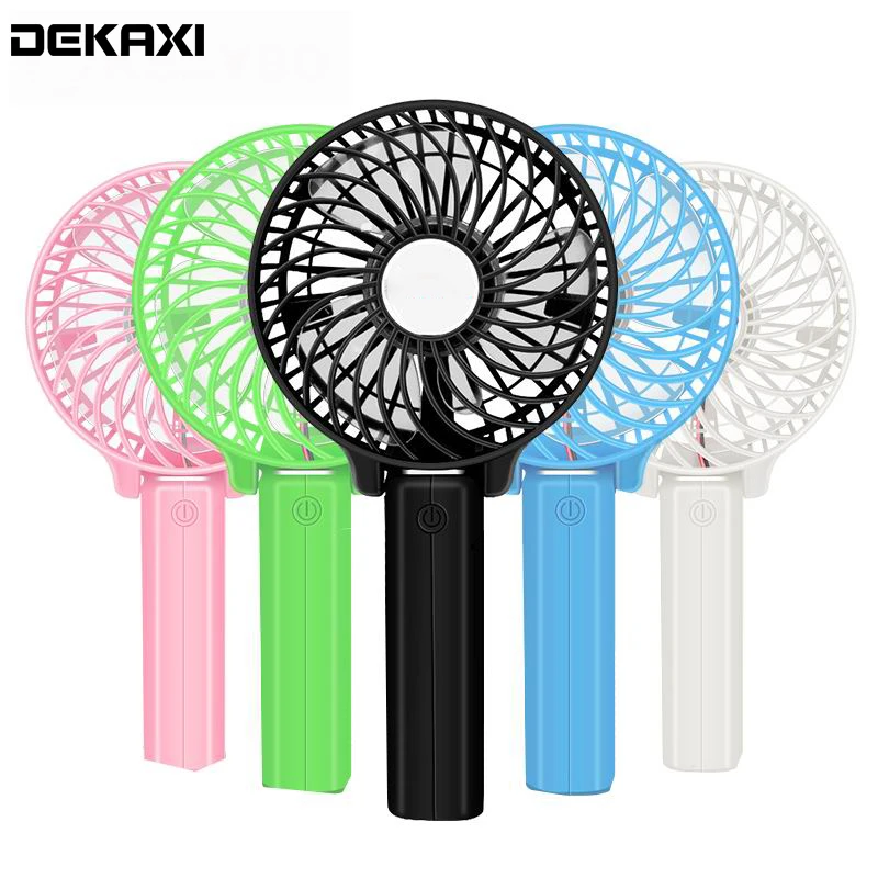 Hand Fans Electric Personal Foldable Battery Operated Rechargeable Handheld Bar Desktop | Бытовая техника