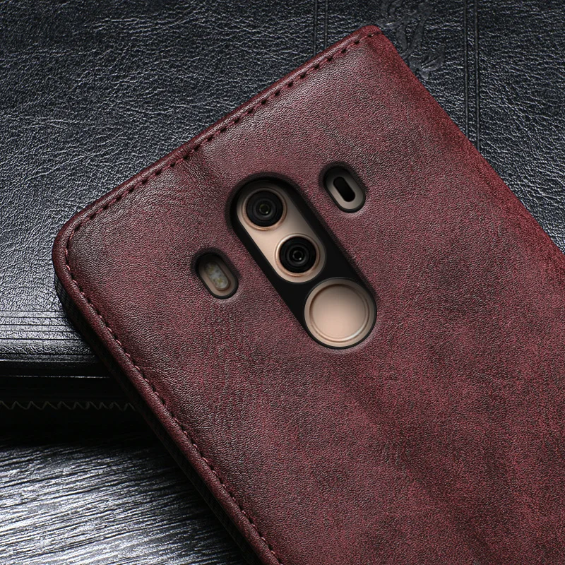 IDEWEI для Huwei mate 10 Pro чехол Роскошный кожаный телефона Huawei защитный кошелек Чехол |