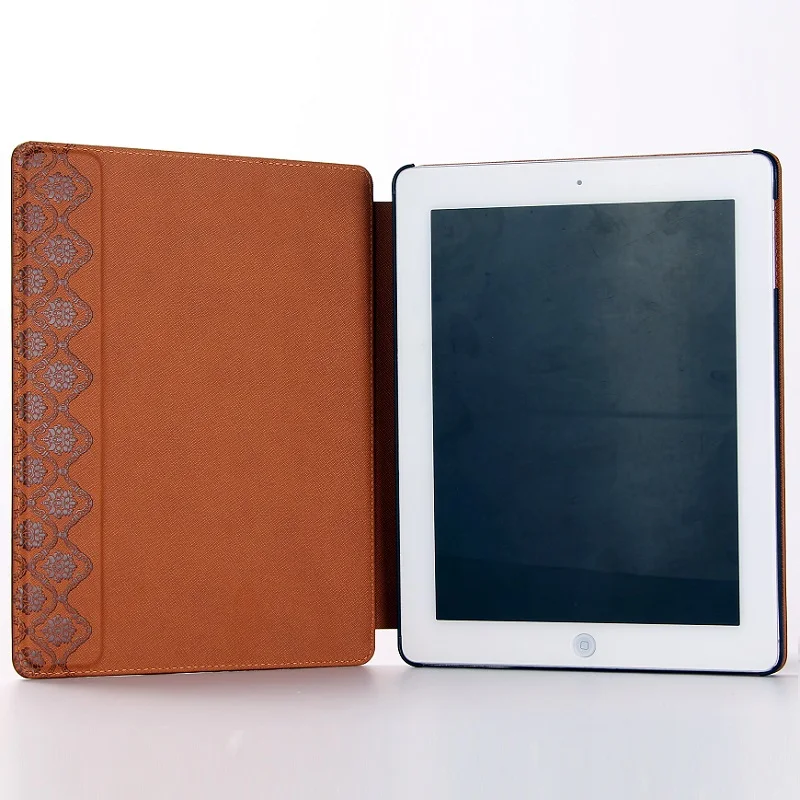 Ретро винтажный Чехол книжка из искусственной кожи для iPad 2018 9 7 Роскошный ультра