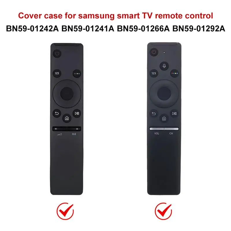 Силиконовый чехол для Samsung Φ Smart TV пульта дистанционного управления BN59 01241A|Чехлы