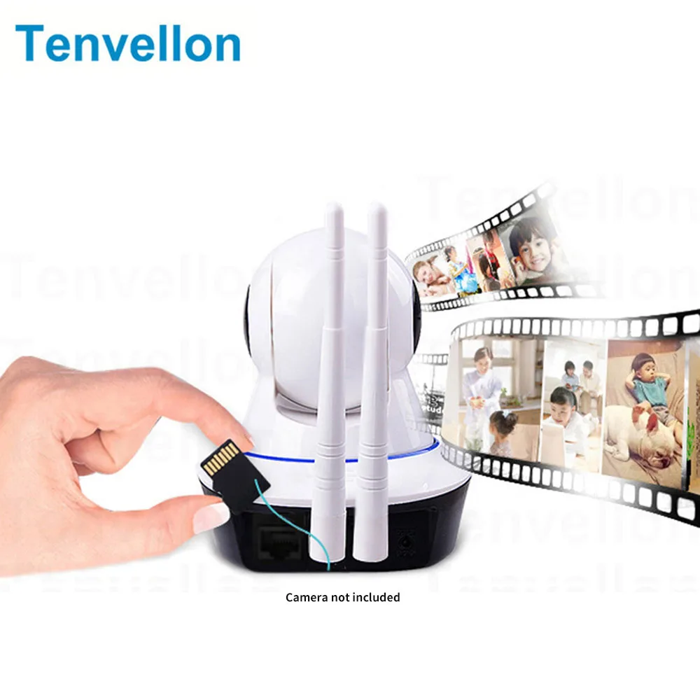 Tenvellon профессиональная C10 16 ГБ 32 Micro Sd карта для 720P 960P 1080P WiFi ip камеры локального