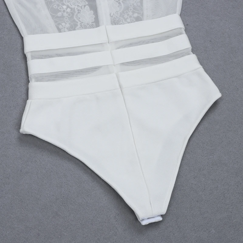 INDRESSME, новинка, женское однотонное белое платье на шнуровке, с вырезами, v-образный вырез, цветочный рисунок, сексуальное Клубное облегающее Короткое женское модное боди