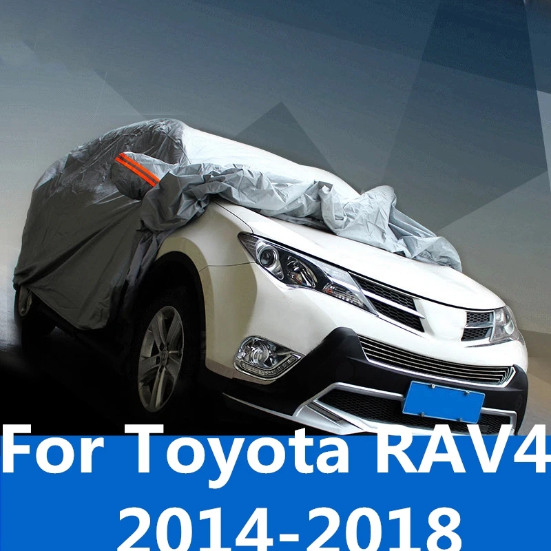 Для Toyota RAV4 2014 2018 утепленная одежда для автомобиля Защита от дождя и снега солнца