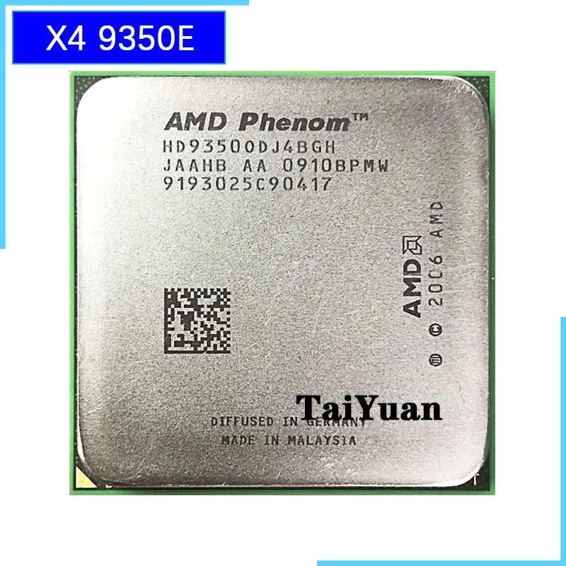 Четырехъядерный процессор AMD Phenom X4 9350e 9350 2 0 ГГц HD9350ODJ4BGH Разъем AM2 +|Процессоры| |