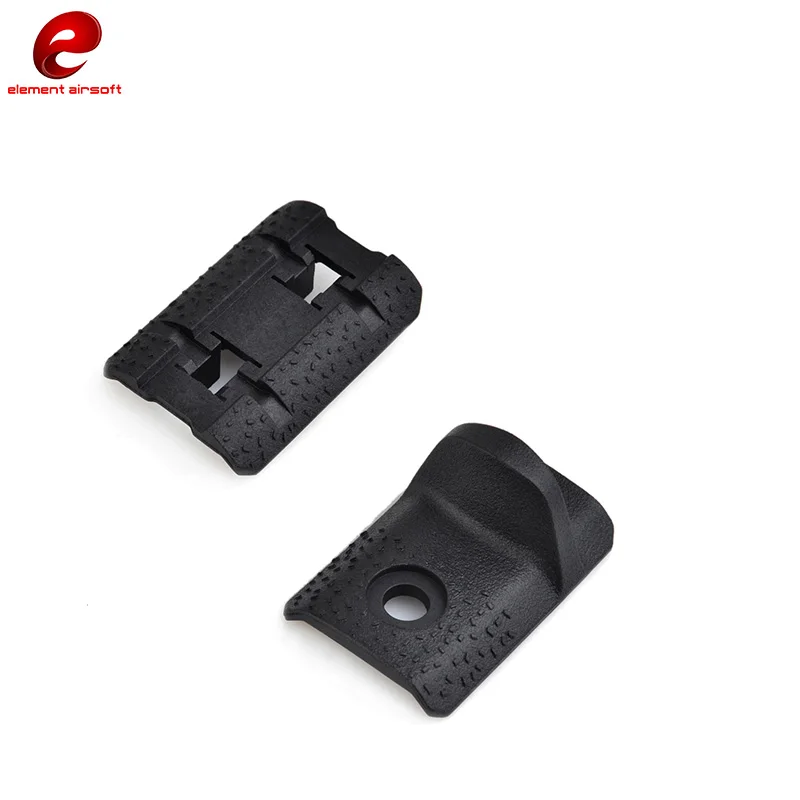 Element Airsoft MLOK Hand Stop Kit for M-LOK Attachment System 4 Pcs/set Fit Free Float Handguard eMag Pul Plastic Rail Cover BK | Спорт и