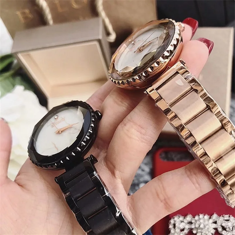 

Fashion Ladies Watch Luxury Reloj Mujer Women's Watches Rose Gold Stainless Steel Watch Diamond Clock Women relogios saat Luxury