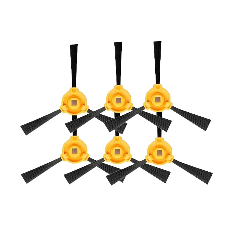 6pcs side brush Hepa фильтр, боковая щетка, основной фильтр для ecovas Deebot N79S N79 Eufy RoboVac 11 11C для CONGA EXCELLENCE 990, крышка щетки - Цвет: 6pcs side brush