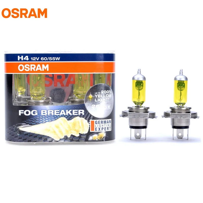 OSRAM H4 12 В 60/55 Вт фар авто лампы Супер яркий обновления лампы|Передние LED-фары для