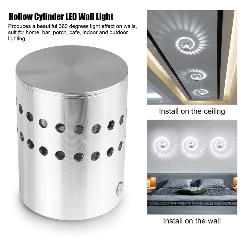 Креативный настенный светильник маленький светодиодный для художественной