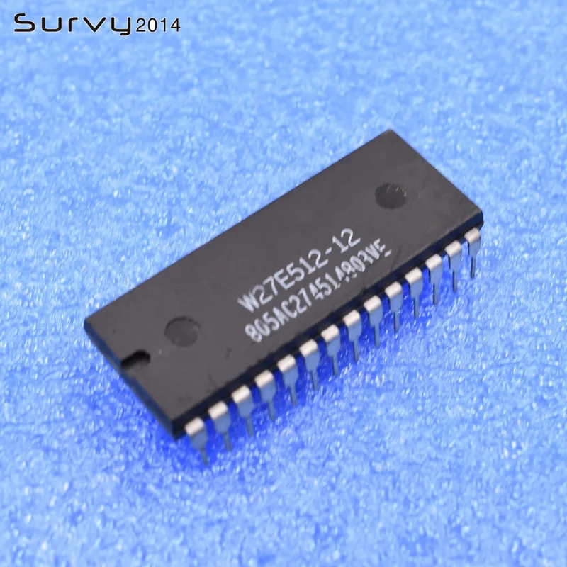1/5 шт W27E512 12 12A EEPROM IC WINBOND Инкапсуляция: DIP 28|Интегральные схемы| |