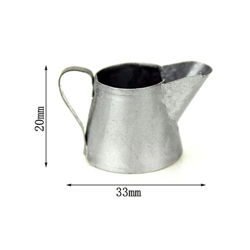 

1/12 Dollhouse Miniature Iron Watering Can Garden Miniature Decoration For Children Kids Dolls Acces Furniture Toys