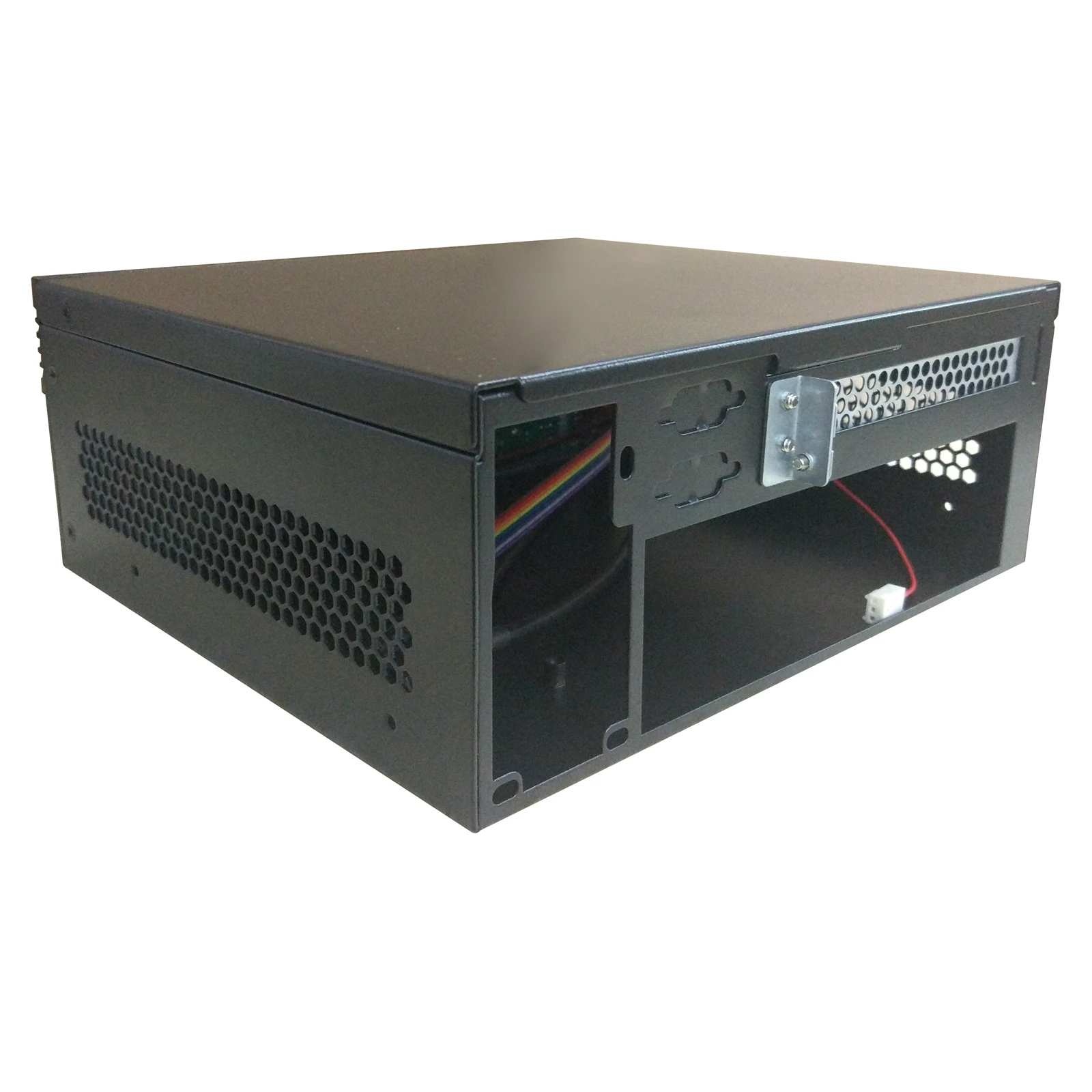 Мини ITX чехол для компьютера HTPC PC ЧПУ промышленное оборудование управления шасси алюминиевая панель Поддержка MINI-ITX материнская плата