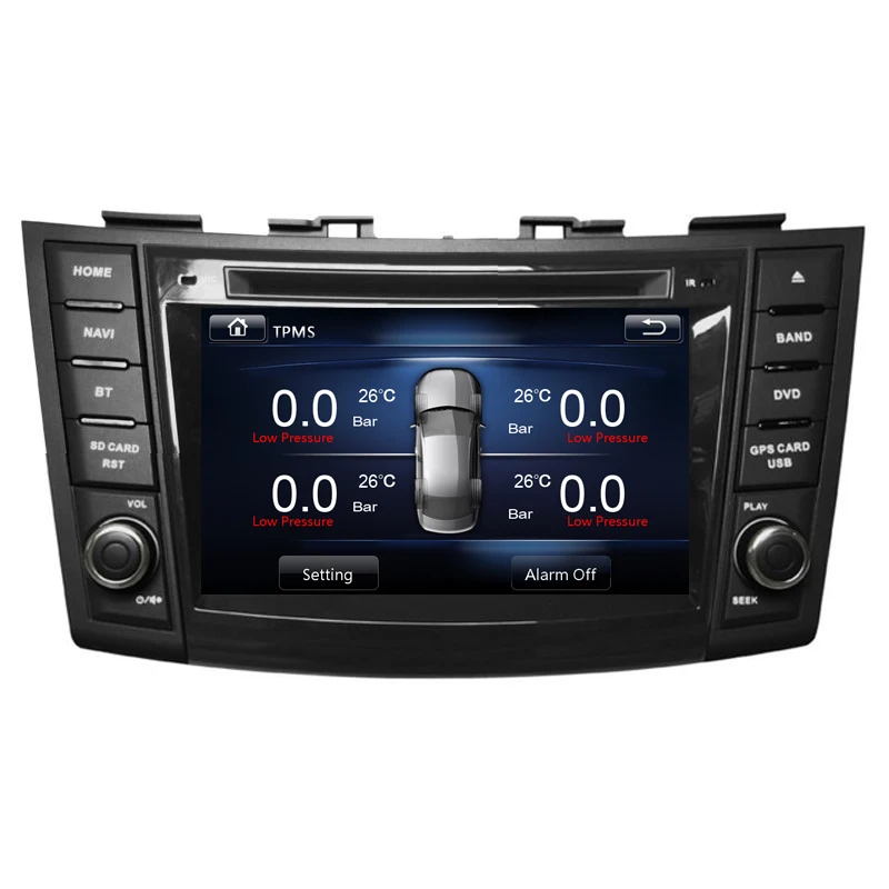 Два Din 7 дюймов Автомобильный dvd плеер для SUZUKI SWIFT 2011 с 3G Хост GPS навигация Bluetooth IPOD TV