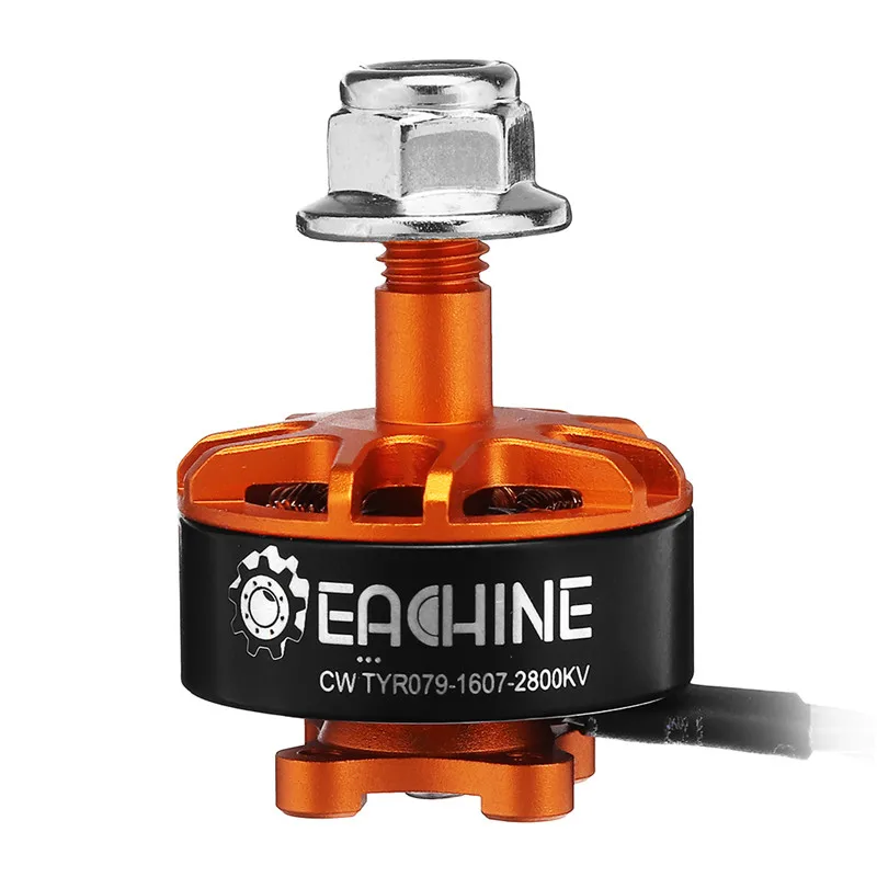 Белый Eachine Tyro79 3 дюйма DIY версия с видом от первого лица запасная деталь для радиоуправляемого дрона 1607 2800KV 2-4S бесщеточный двигатель - Цвет: Белый