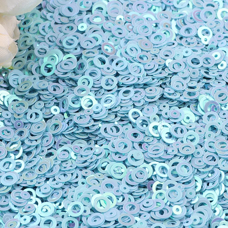 10 г/пакет круглые блестящие пайетки россыпью для маникюра ногтей Швейные