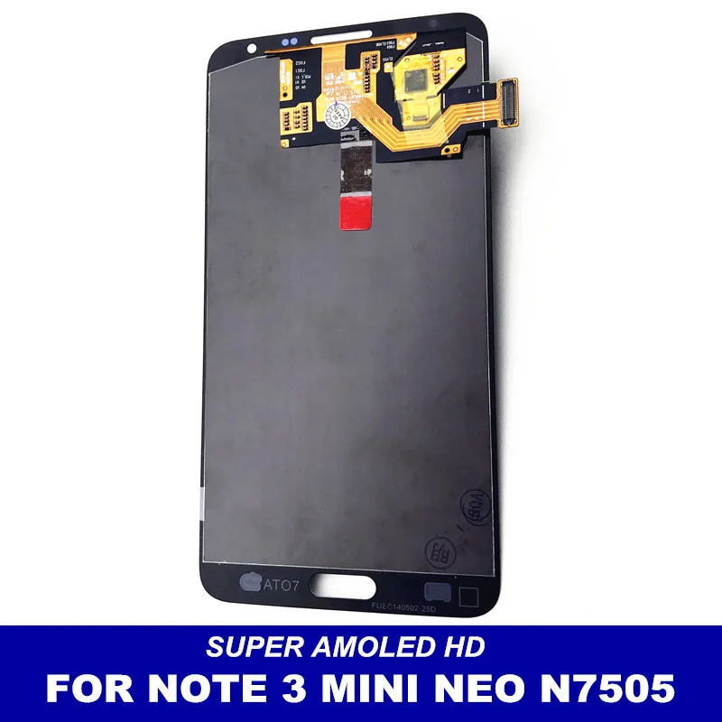 AMOLED ЖК-дисплей для samsung Galaxy Note3 Neo Mini Lite N750 N7502 ЖК-экран для Note 3 Neo N7505 сенсорный дигитайзер замена