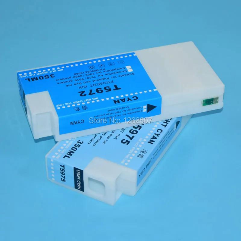 Cartridge with Pigment ink For Epson 7890 Full ink Cartridge with Pigment ink For Epson T5971/T5961